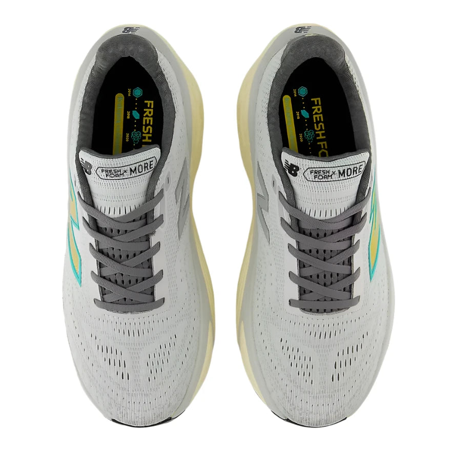 New Balance Men's Fresh Foam X More V5 Running Shoes - Lightweight Cushioned Sneakers for Road Running, Jogging & Gym Workouts