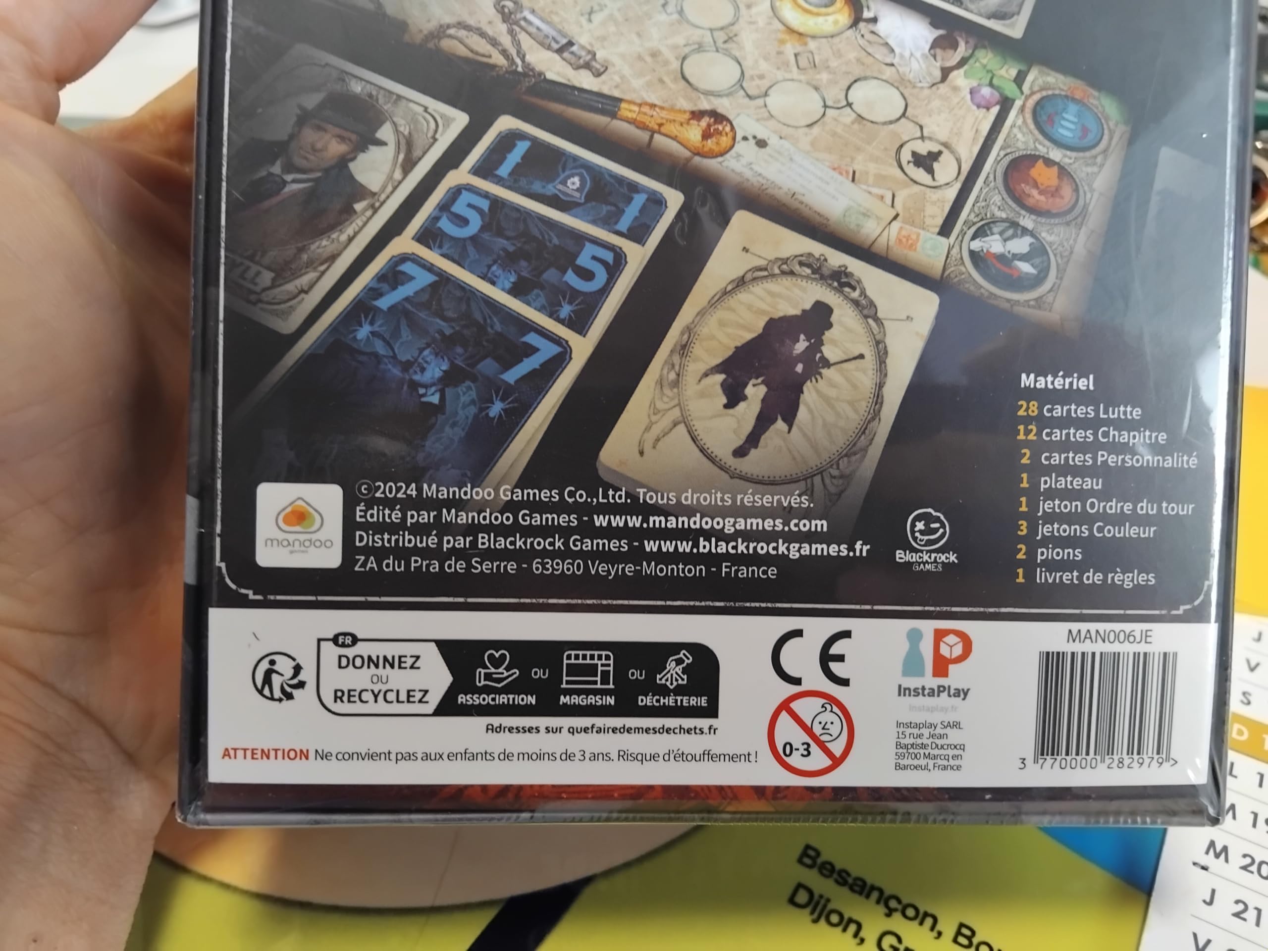 Blackrock Games Jekyll & Hyde Versus Scotland Yard - Cooperative Board Game for 2 Players Ages 10+ - Strategy Card Game with Fast-Paced Duel Gameplay - Perfect for Family Game Nights & Strategy Lovers