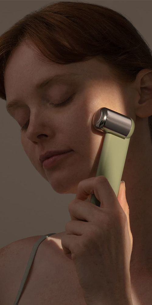 Quiet Hours Facial Ice Roller for Puffiness & Glowing Skin - Cooling Face Massager for Dark Circles, Acne & Morning Routine - Perfect for Skincare, Spa & Post-Workout Recovery