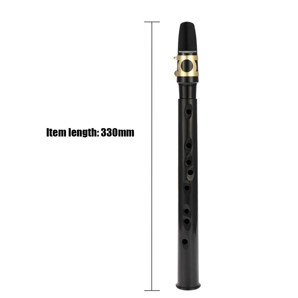 Portable Mini Saxophone with Carrying Case - Pocket Sax for Beginners & Professionals - Perfect for Travel, Practice & Live Performances