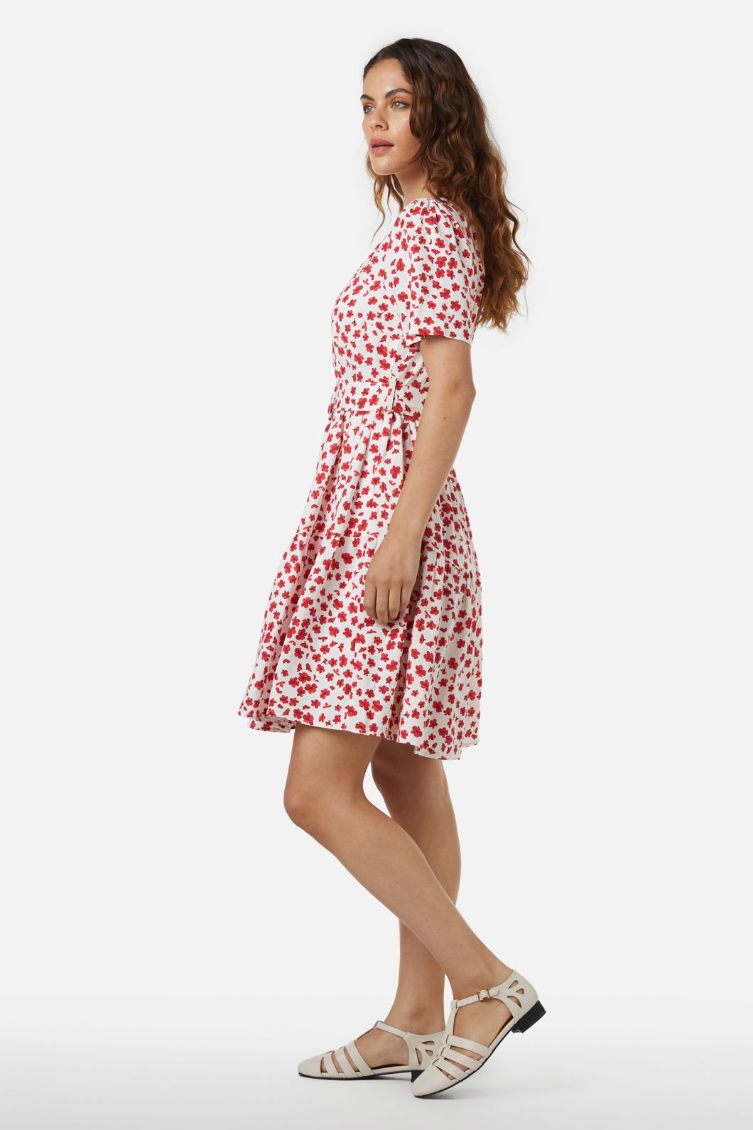 Mille Fleur Mini Dress - Floral Print Summer Dress for Women, Casual & Party Wear, Perfect for Beach, Vacation & Date Nights