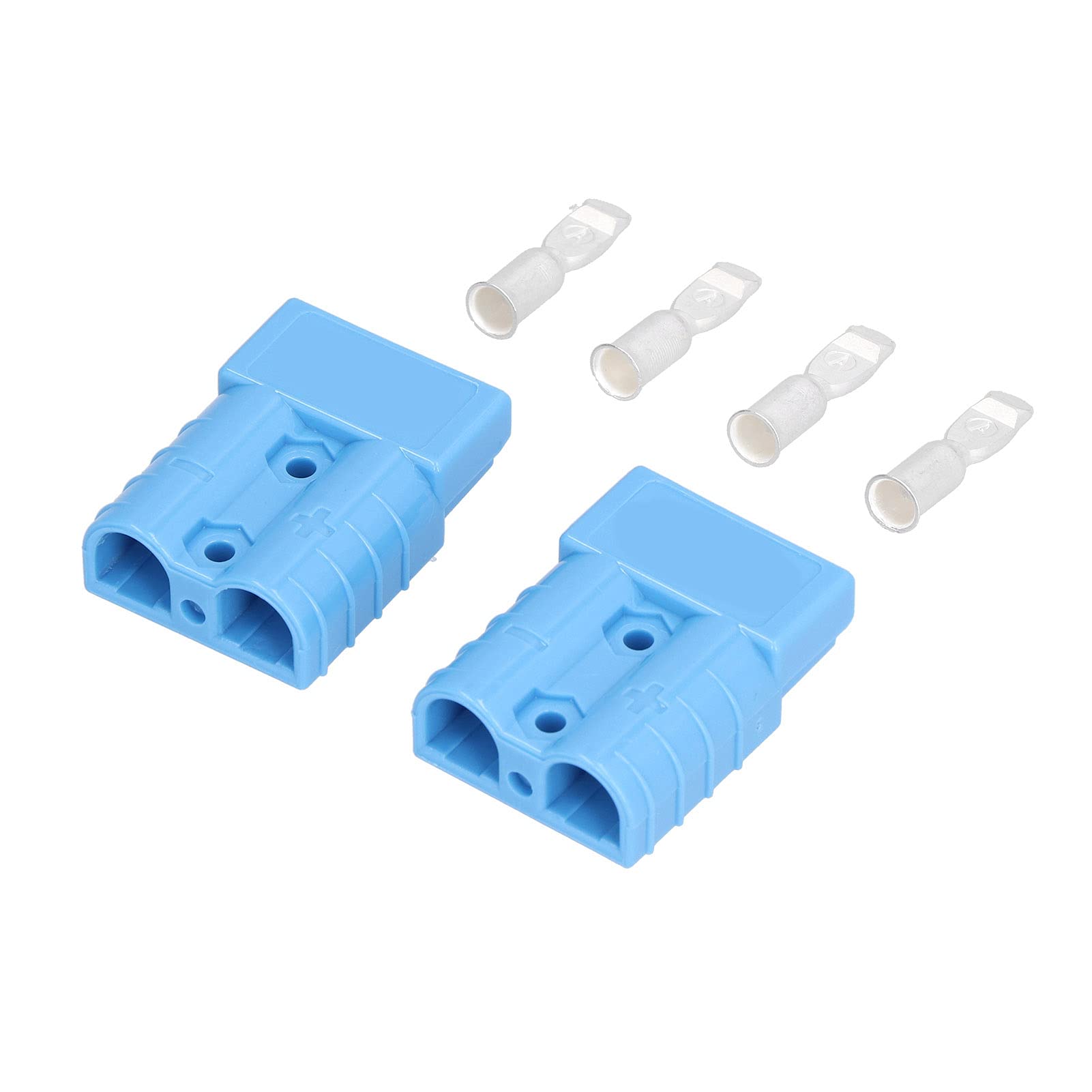 Durable 2P Battery Connector Kit for Trucks & Forklifts - Jump Start & Wiring