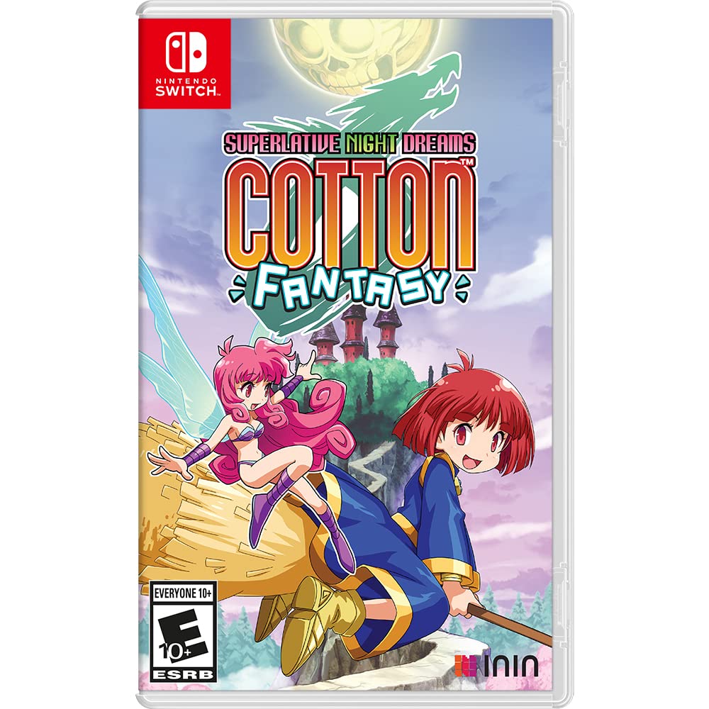 Cotton Fantasy - Nintendo Switch Game | Classic Arcade Shooter | Fun for All Ages | Perfect for Family Game Nights & Retro Gaming Fans