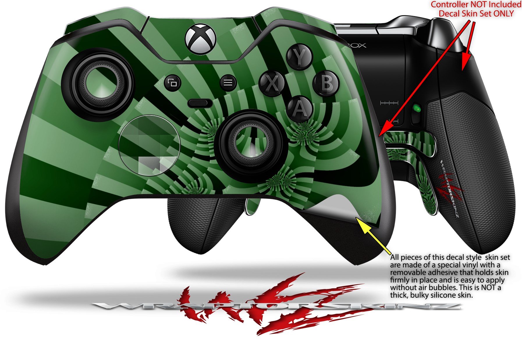 Camo Vinyl Skin Wrap for XBOX One Elite Controller - Gaming Protection