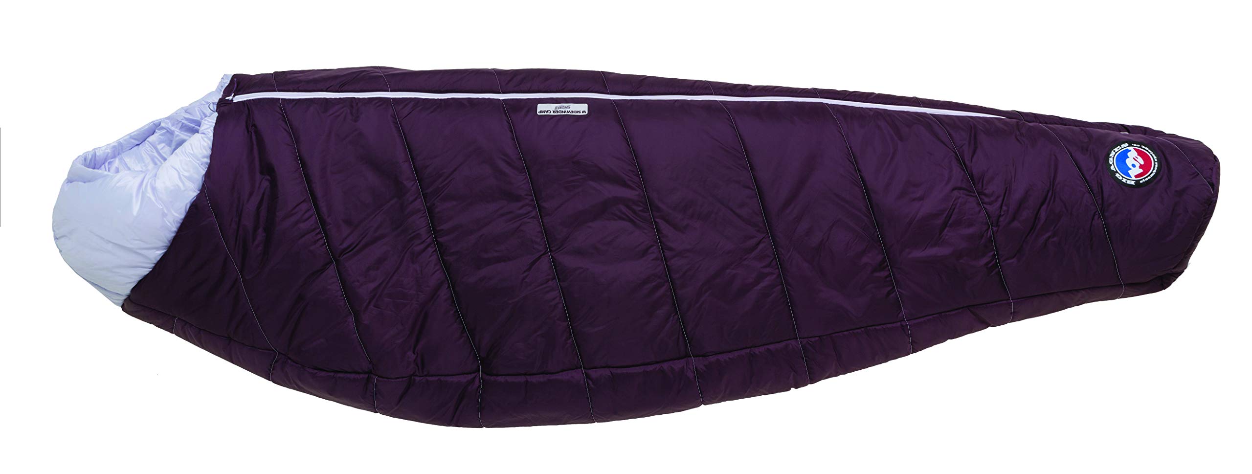 Big Agnes Women's Sidewinder Camp Sleeping Bag - Lightweight & Warm for Backpacking, Hiking & Outdoor Adventures