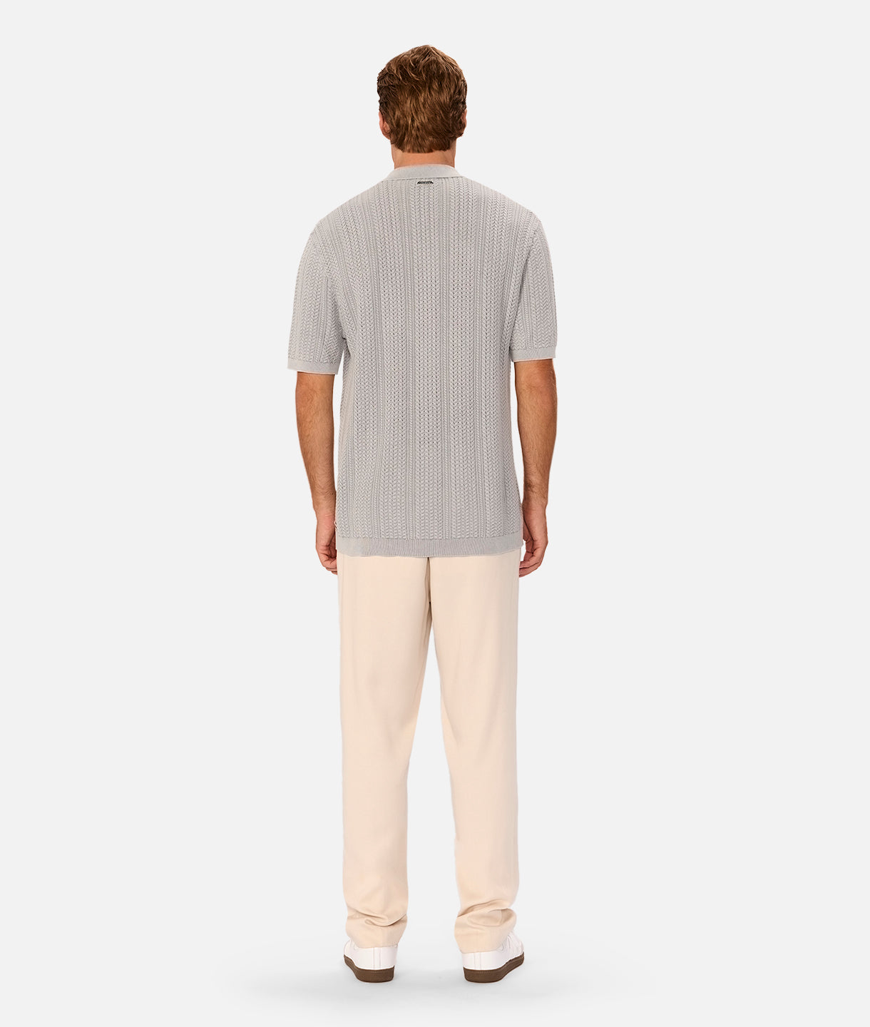 Washed Alessio Short Sleeve Shirt for Men - Lake Blue | Casual Summer Wear & Outdoor Activities