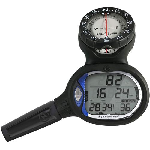Aqualung i550c Dive Computer with Compass - Professional Scuba Diving Gear for Underwater Exploration & Adventure