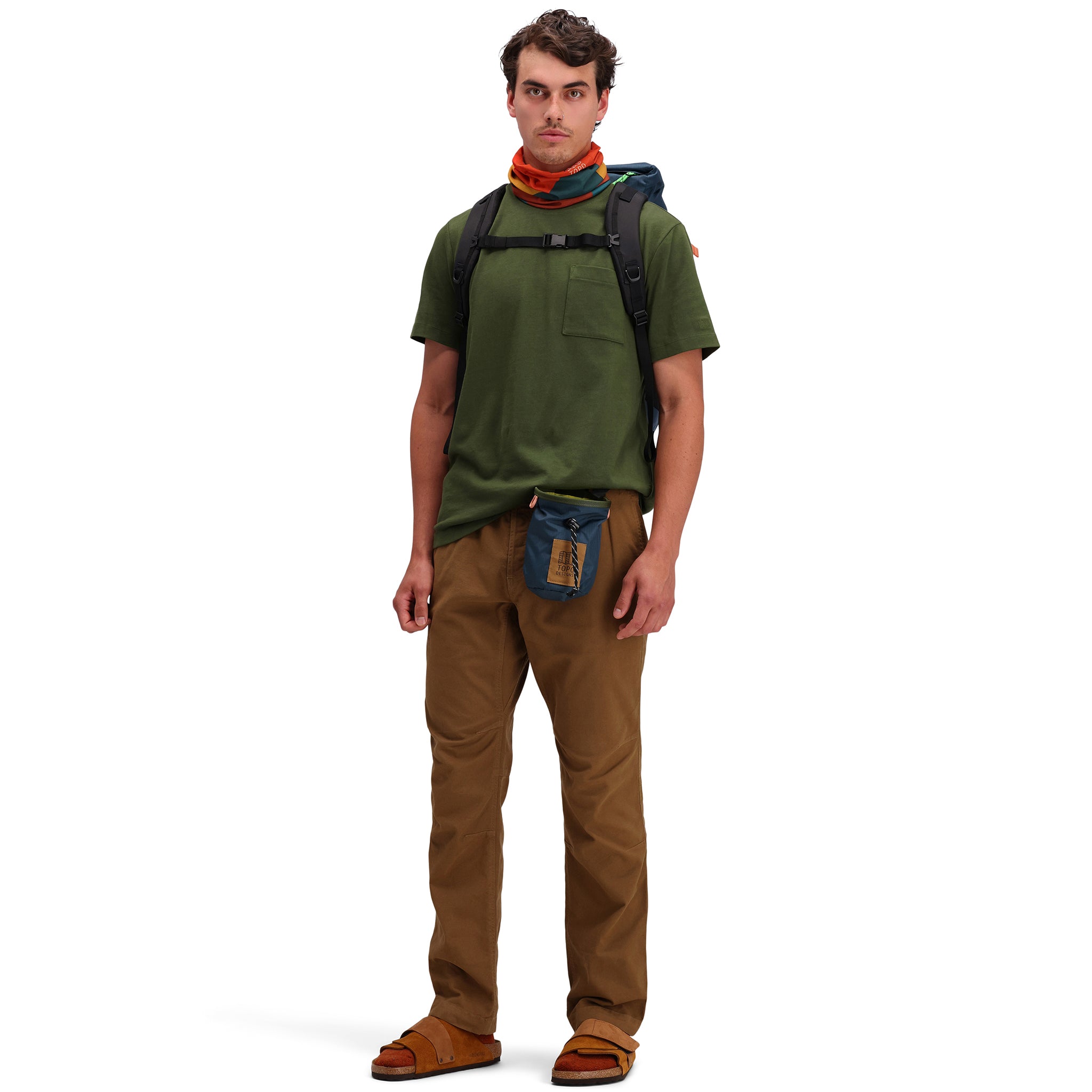 Dirt Pocket Tee for Men - Comfortable Cotton T-Shirt with Chest Pocket - Perfect for Casual Wear, Outdoor Activities & Everyday Use