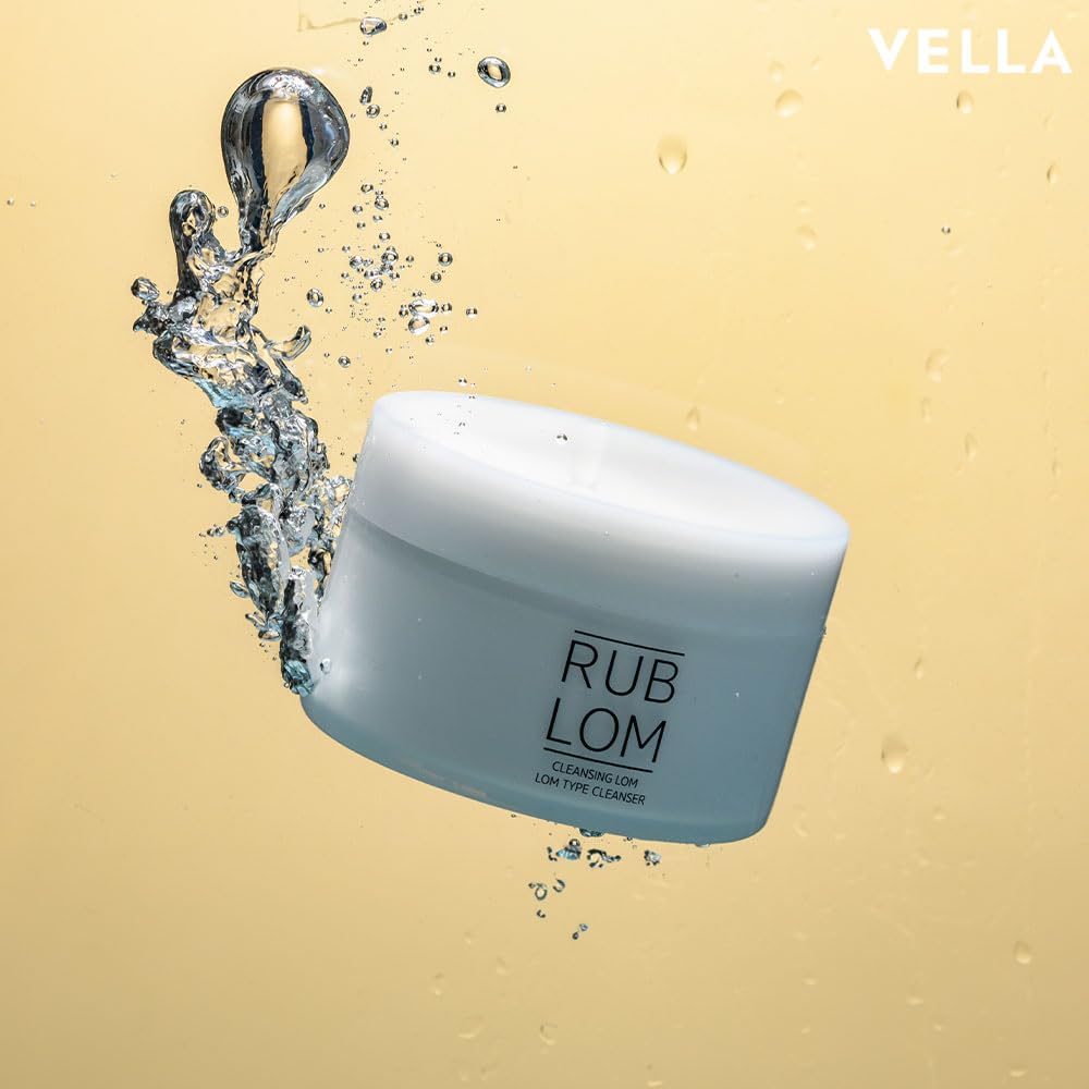 VELLA All-in-One Cleansing Balm 3.04oz - Korean Makeup Remover & Pore Care for Daily Skincare