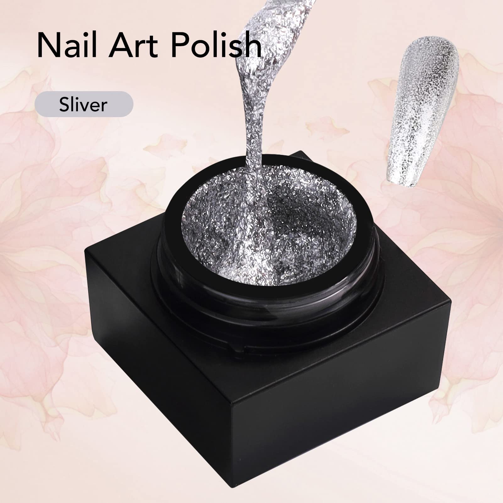 ANGGREK 4pcs Nail Glue Gel Set - Strong Elastic Manicure Adhesive for Nail Tips & Extensions | Professional Nail Art Supplies for Beginners | Perfect for Home Salon & DIY Nail Designs
