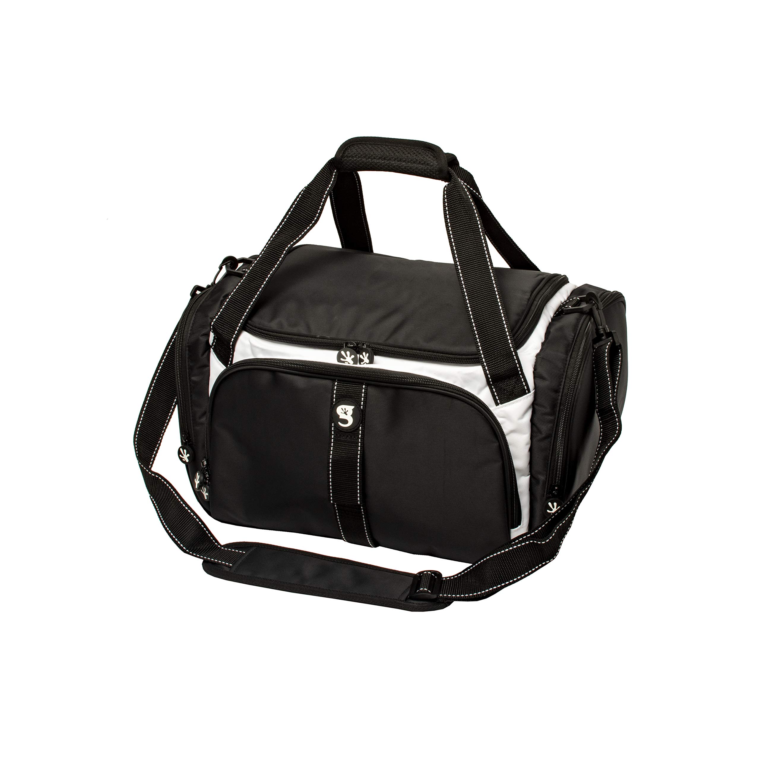 Geckobrands Insulated Leak-Proof Duffel Cooler Bag - Adjustable Strap, Holds 30 Cans or 22 Bottles - Perfect for Beach, Camping, Picnics & Outdoor Adventures