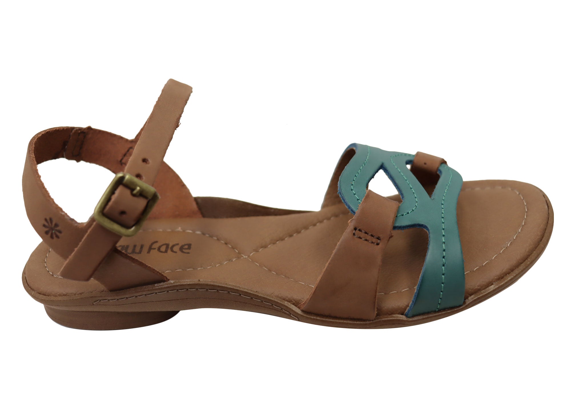 Leni Women's Comfortable Leather Sandals - Handmade in Brazil - Perfect for Summer, Beach & Casual Outings