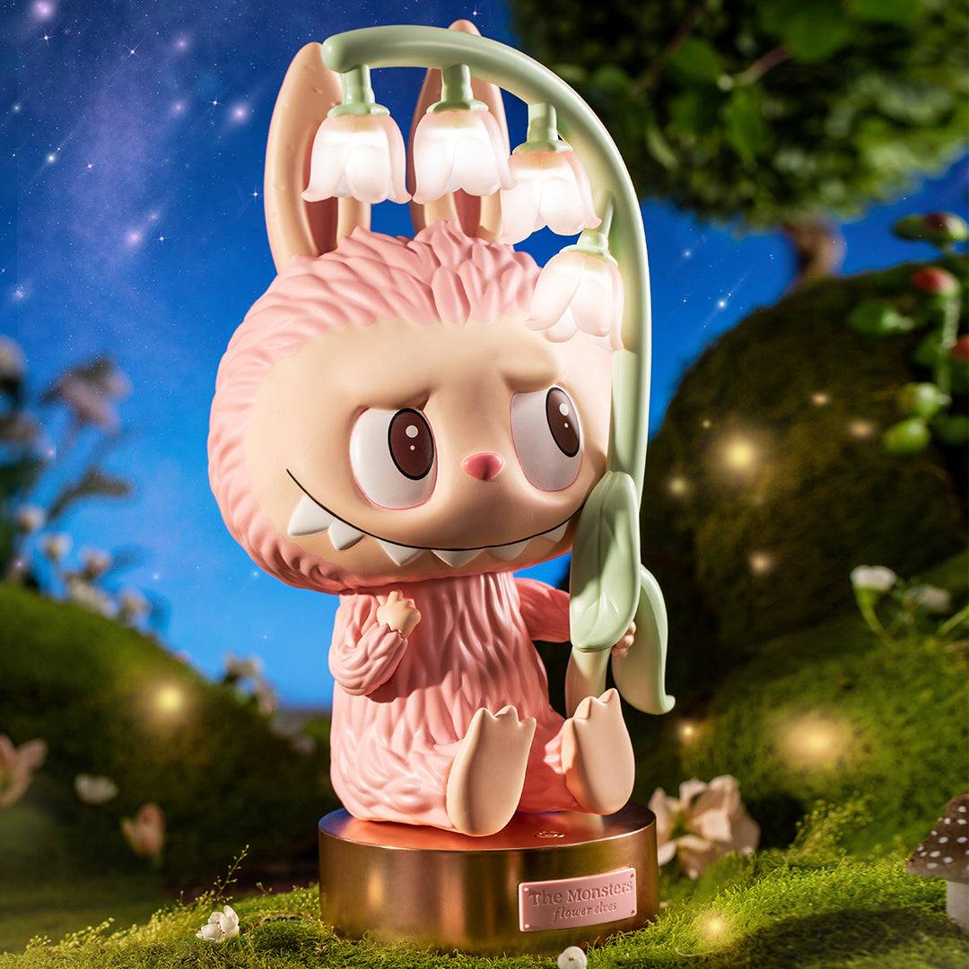 POP MART LABUBU The Monsters Flower Elves Night Light - Cute LED Desk Lamp for Bedroom, Nursery & Office Decor | Unending Love Collection