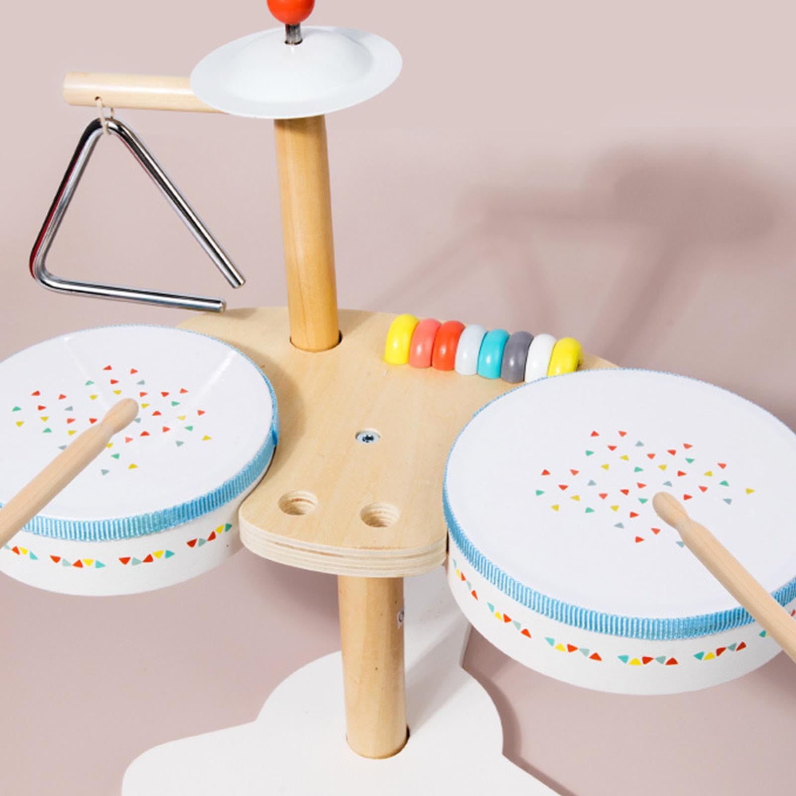 Best Kids Drum Set for Toddlers 1-3 Years - Musical Instruments & Educational Toys for Early Learning - Perfect for Indoor Play, Birthday Gifts & Preschool Music Development