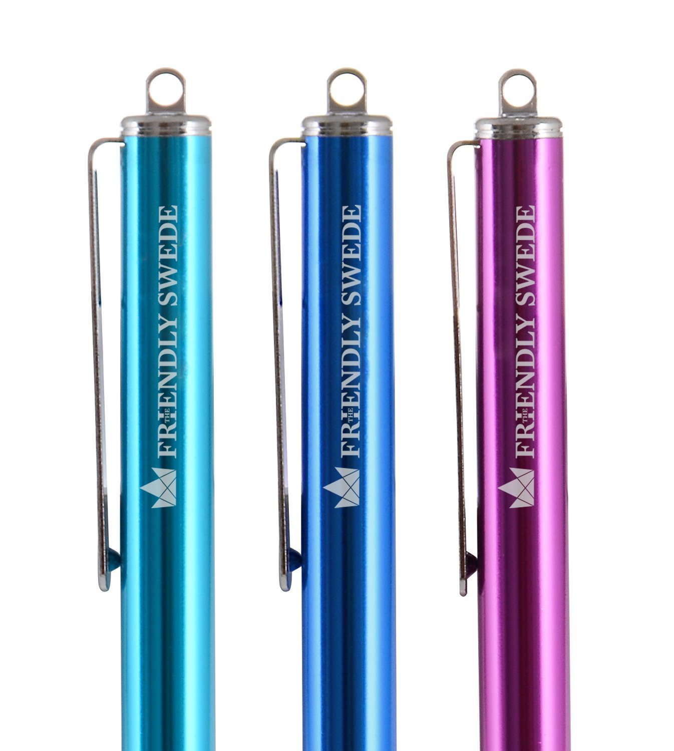The Friendly Swede Stylus Pen for Touchscreen — 3-Pack 5.5
