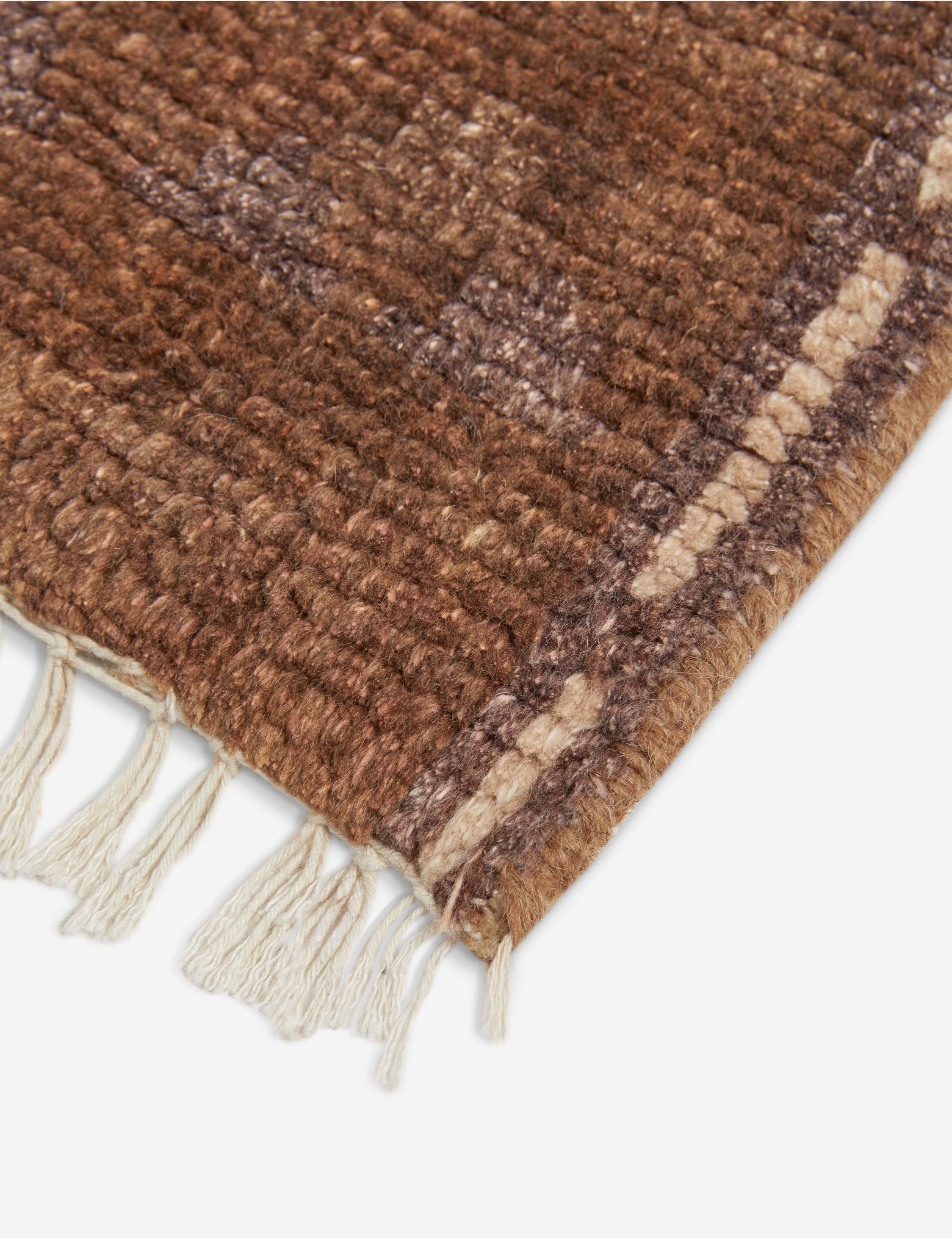 Handmade Baz Wool Rug Swatch - 18
