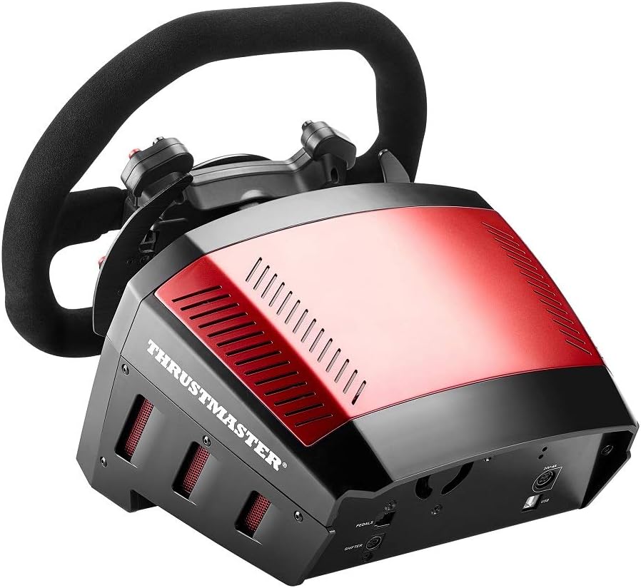 Thrustmaster TS XW Racer - Premium Sim Racing Wheel for PC & Xbox | High-Precision Force Feedback, Leather Grip | Perfect for Gran Turismo, Forza & Racing Sims