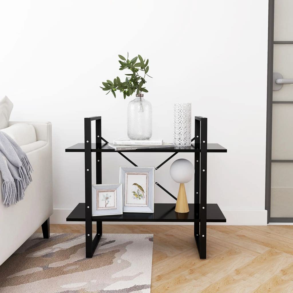 Modern 2-Tier Bookshelf - 31.5