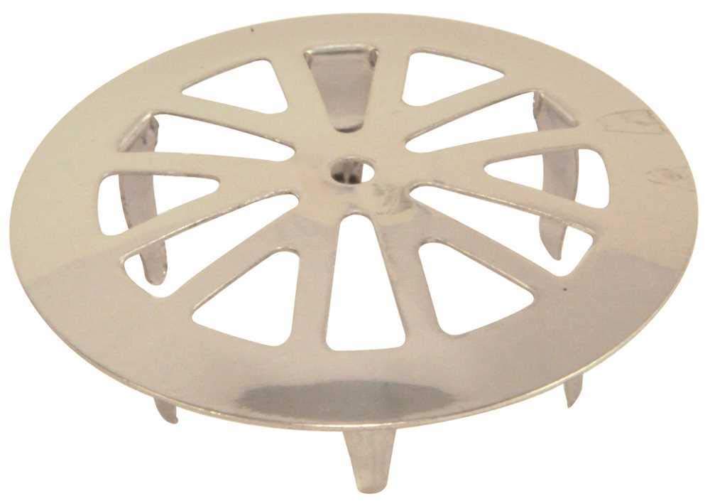 Proplus GIDS-173008 6-Prong Bath Drain Strainer - Hair Catcher & Clog Preventer for Showers, Tubs, and Sinks - Stainless Steel Mesh Filter with Easy Clean Design
