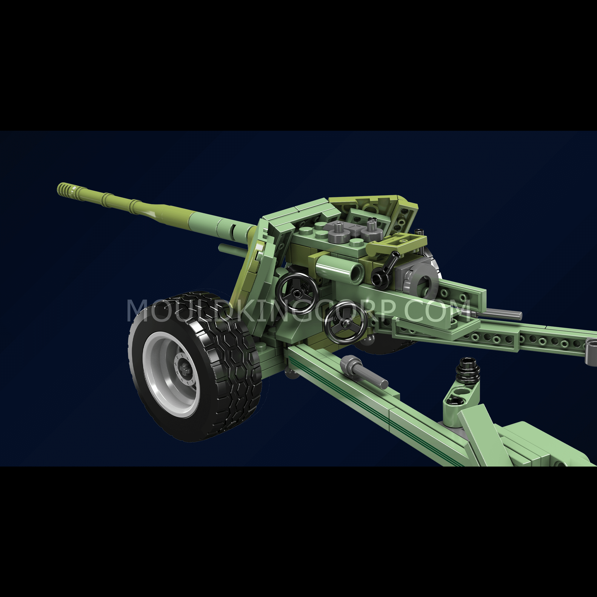 Mould King 20027 Sd.Kfz. 251 Half Track Military Vehicle Building Set - 1,298 PCS WWII German Army Model Kit for Adults & Collectors | Perfect for Display, Gifts & Historical Enthusiasts
