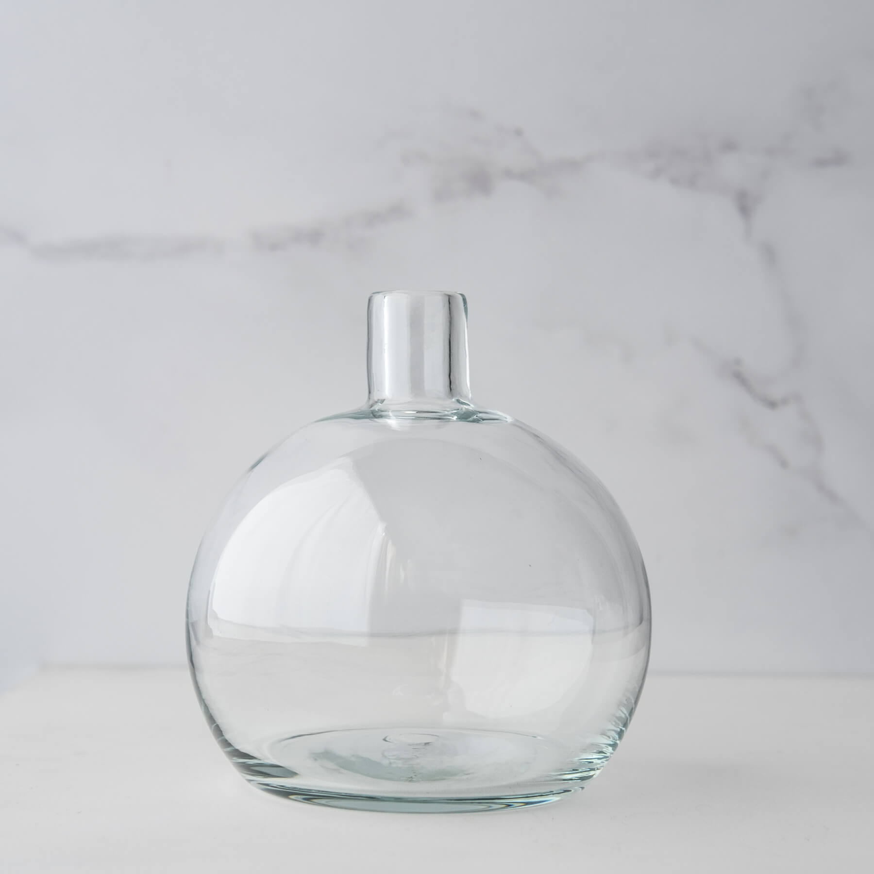 1423 Ball Bud Vase - Elegant Crystal Flower Vase for Small Bouquets, Wedding Centerpieces & Home Decor