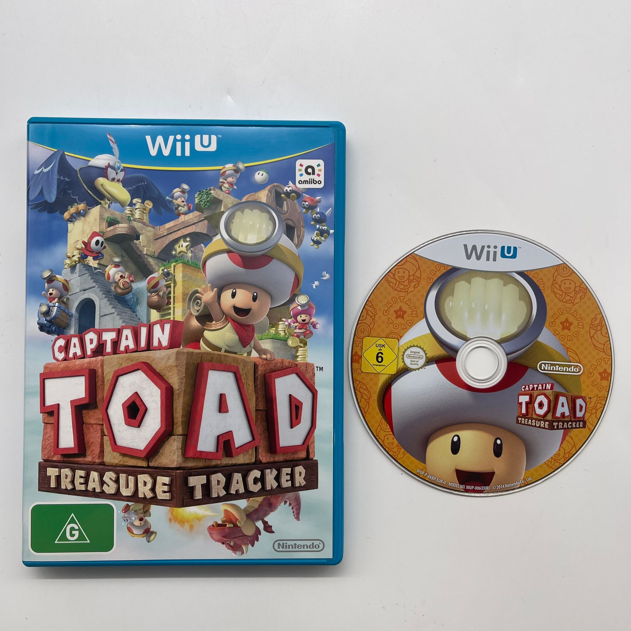 Captain Toad: Treasure Tracker - Nintendo Wii U Game (PAL Version) - Fun Puzzle Adventure for Family Game Night & Kids Entertainment