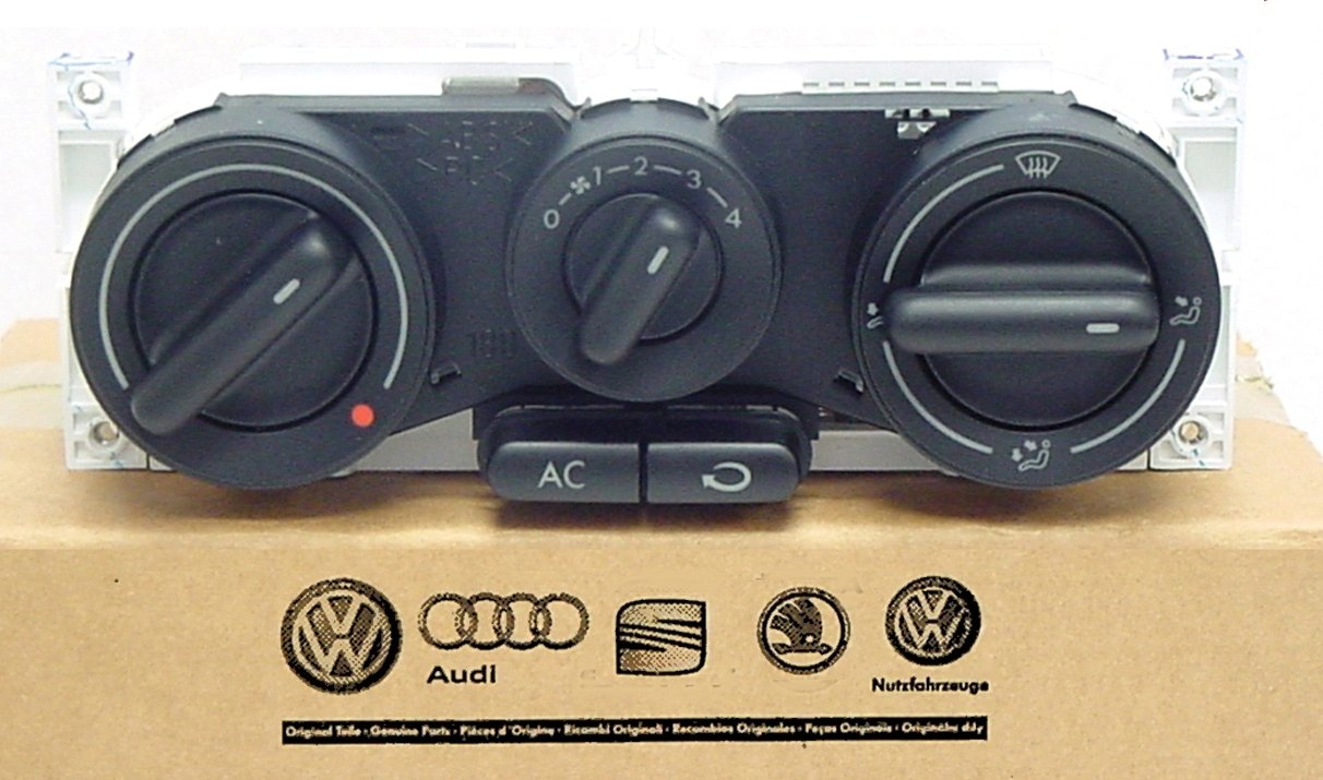 Volkswagen AC Heater Control Unit 1C0-820-045E01C - Replacement Climate Control Panel for VW Models | Perfect for Car AC System Repair & Maintenance