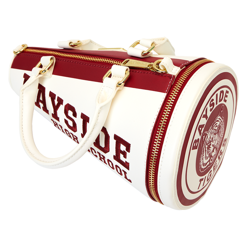 Saved By The Bell Bayside High Megaphone Crossbody Bag - Vintage 90s TV Show Inspired Purse for Fans, Perfect for School Spirit Events & Themed Parties