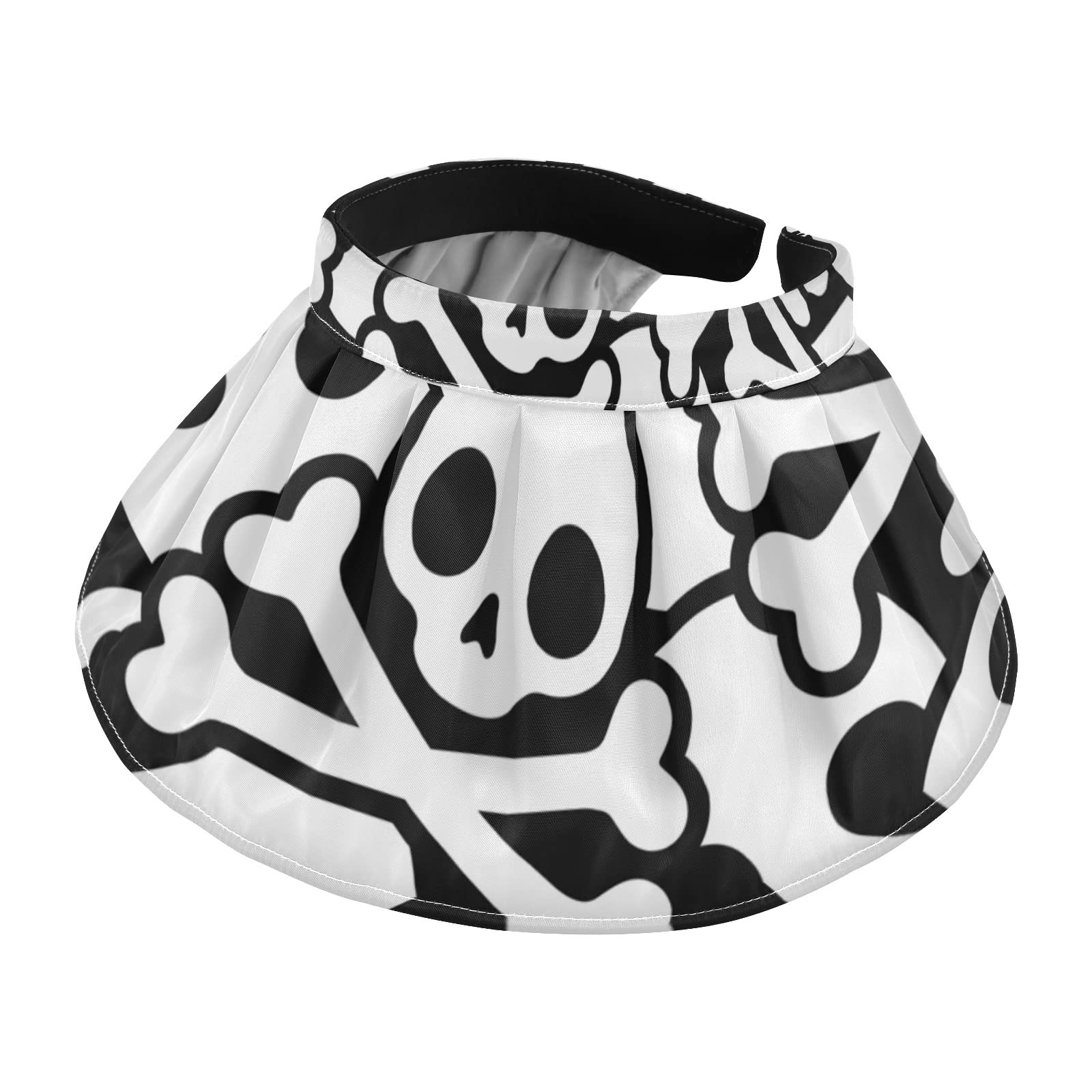 Stylish Women's Wide Brim Sun Hat with Ponytail Hole - UV Protection Cotton Summer Visor - Perfect for Beach, Outdoor Activities & Fashion Accessories