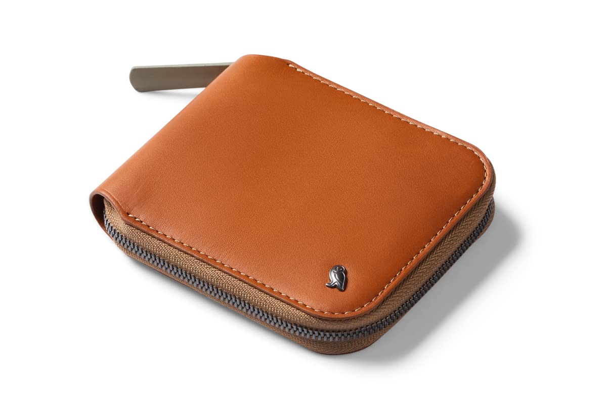 Bellroy Zip Wallet - Premium Leather RFID Blocking Wallet with Coin Pouch | Slim Bifold Wallet for Men & Women | Travel, Everyday Carry & Business Use