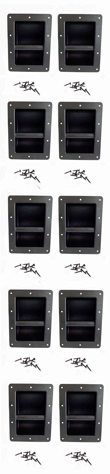 10 Pack Metal Penn Elcom H1105 Steel Bar PA Monitor Speaker Cabinet Handle Screws - Heavy Duty Audio Equipment Mounting Hardware for Studio, Stage & DJ Setup