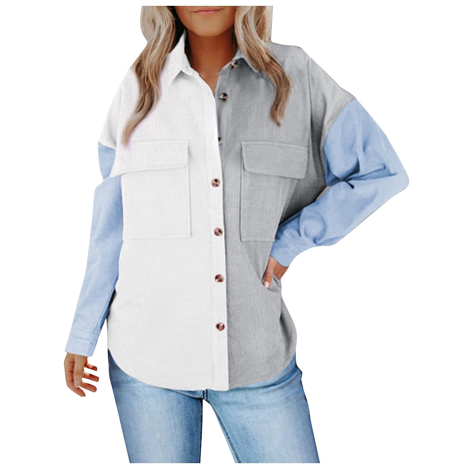 Miximx Women's Belted Peacoat Jacket - Stylish Long-Sleeve Overcoat for Fall & Winter | Office Wear, Casual Outfits & Date Night Fashion