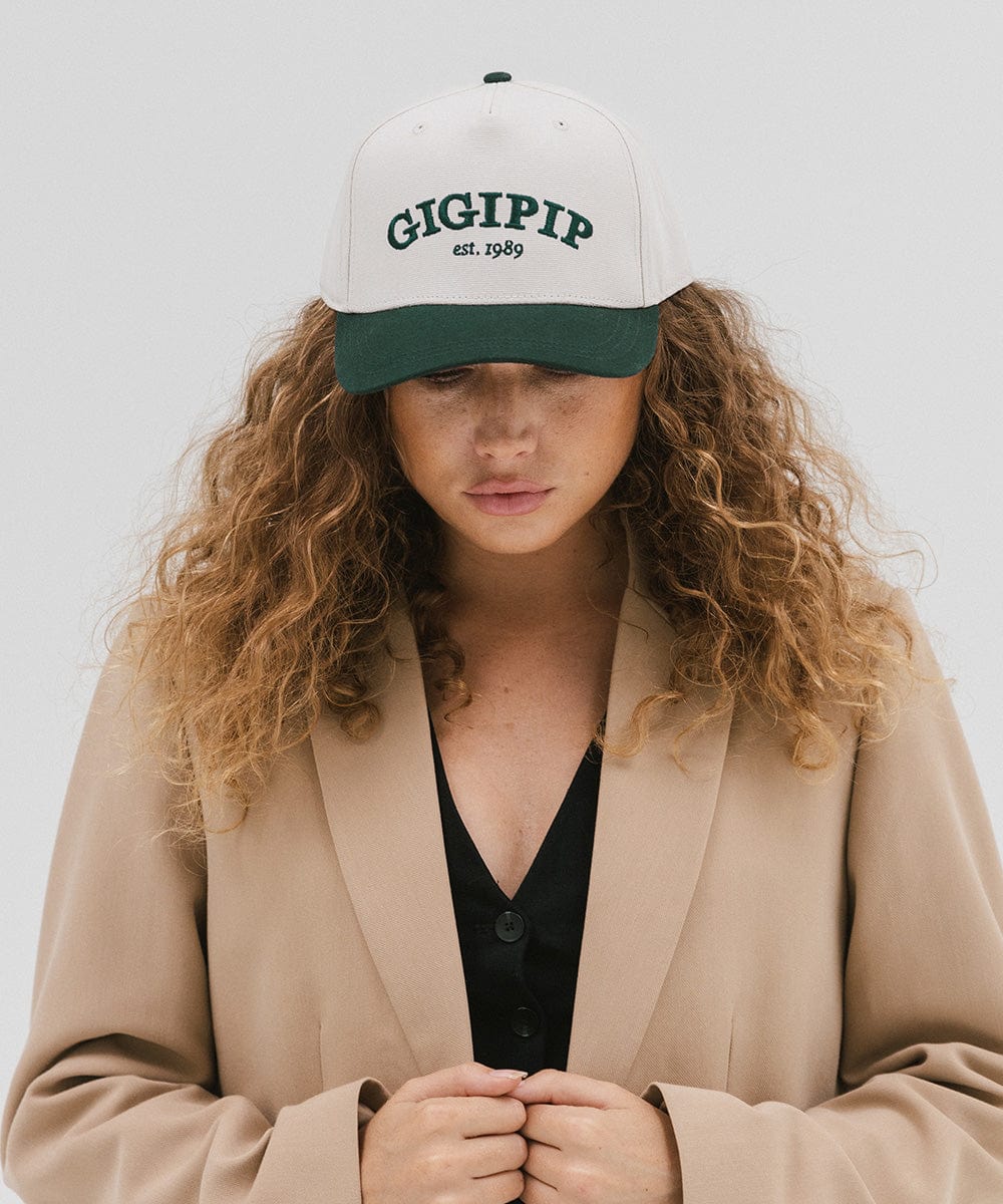 Gigi Pip Women's Vintage Trucker Hat - Adjustable Snapback Cap for Outdoor, Travel & Casual Wear