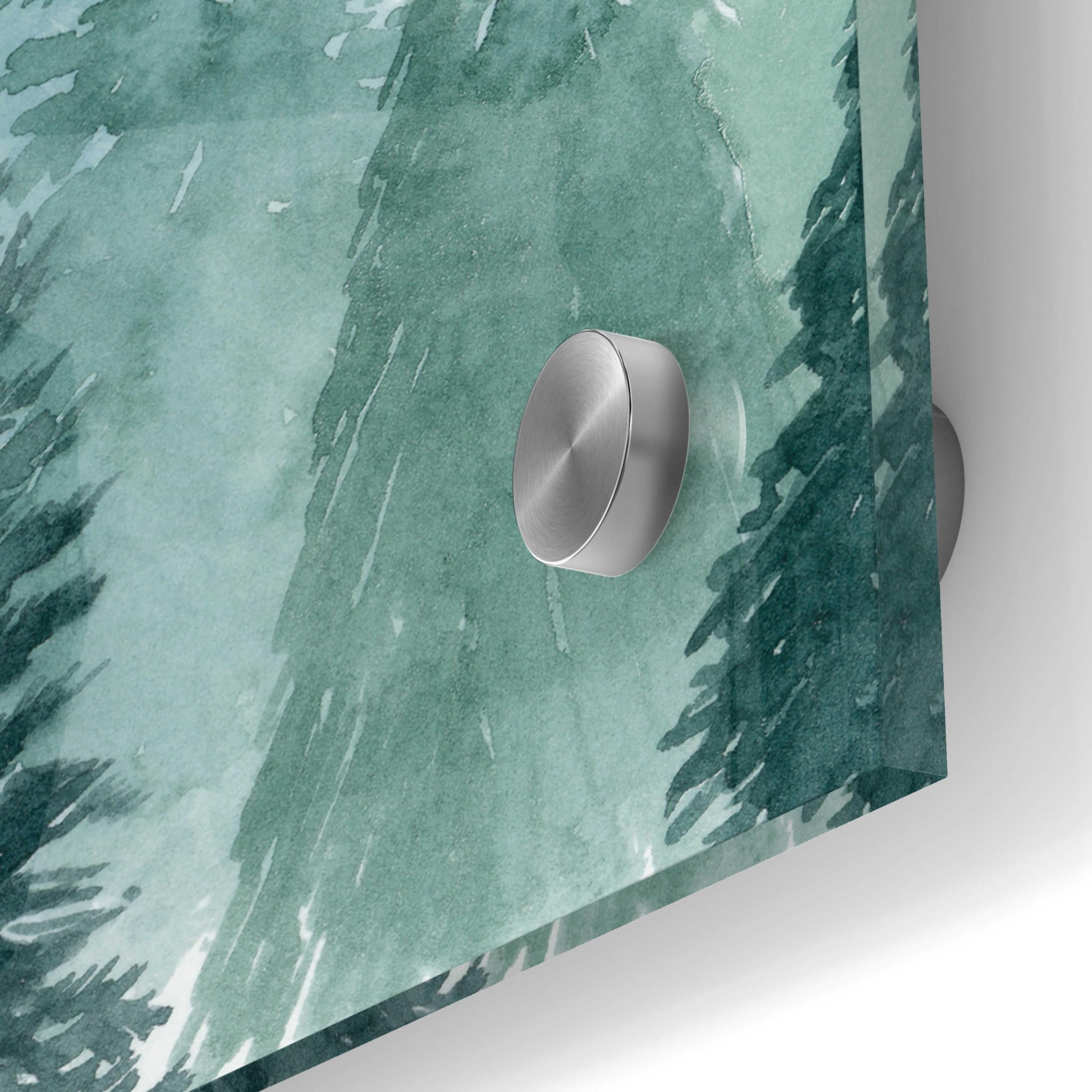 Grace Popp 'Little Grower I' Acrylic Glass Wall Art - 24x24 Inch Modern Abstract Painting for Living Room, Bedroom & Office Decor