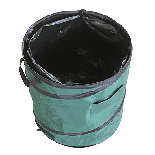 Collapsible Trash Bin for Travel, Camping, Kitchen, Laundry & Outdoor Storage - Foldable Recycling Garbage Can for Home, Garden & RV Use
