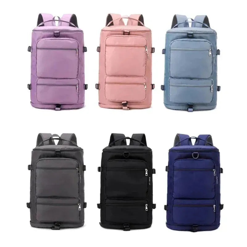 Stylish Waterproof Women's Travel Backpack - Lightweight Durable Carry-On for Hiking, Commuting & Airplane Travel