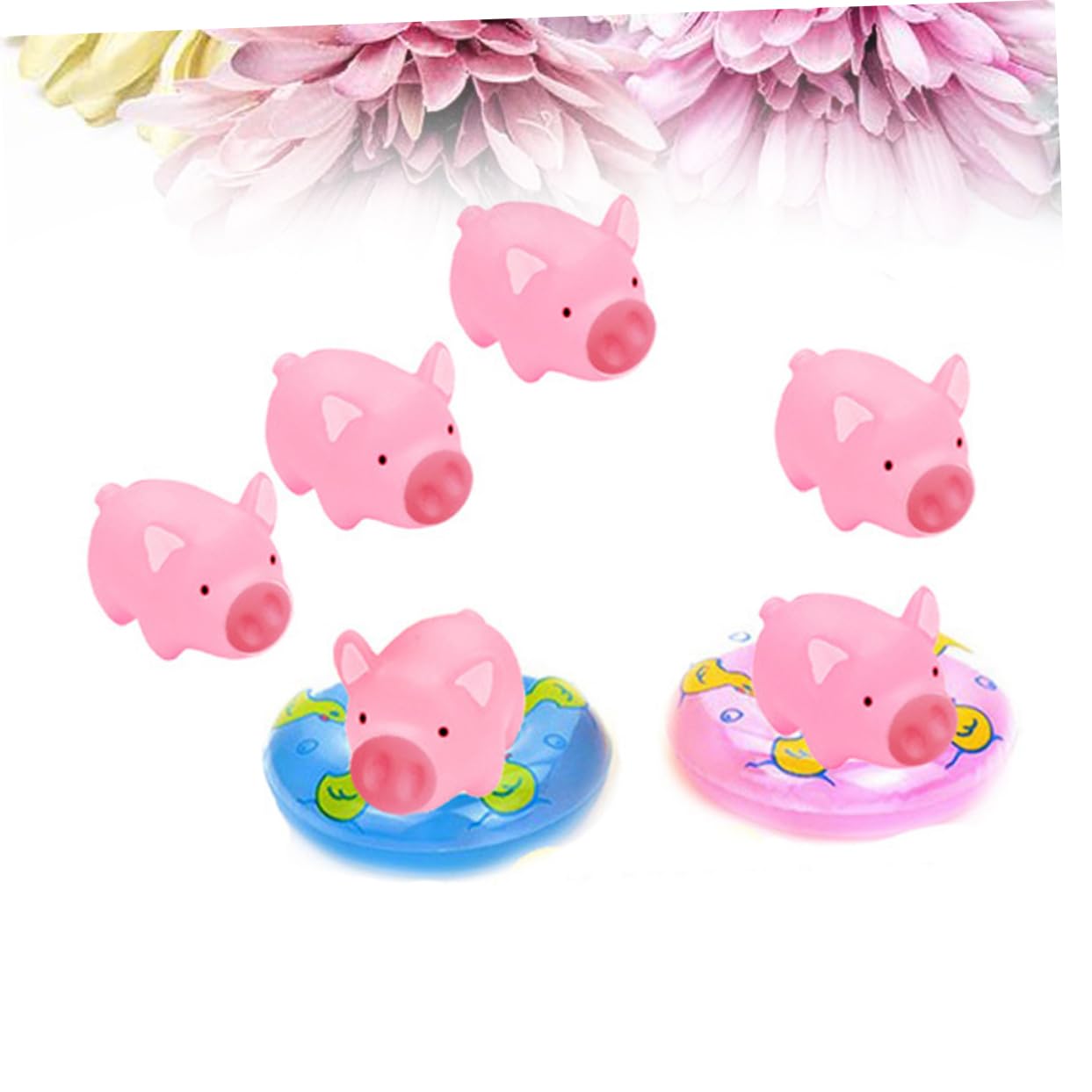 UPKOCH 3-Piece Fun Bath Toys Set for Toddlers - Cute Floating Animal Bathtub Toys for Baby Bath Time, Sensory Play & Learning (Duck, Turtle, Whale) - Perfect for Kids Bathroom, Pool & Water Play