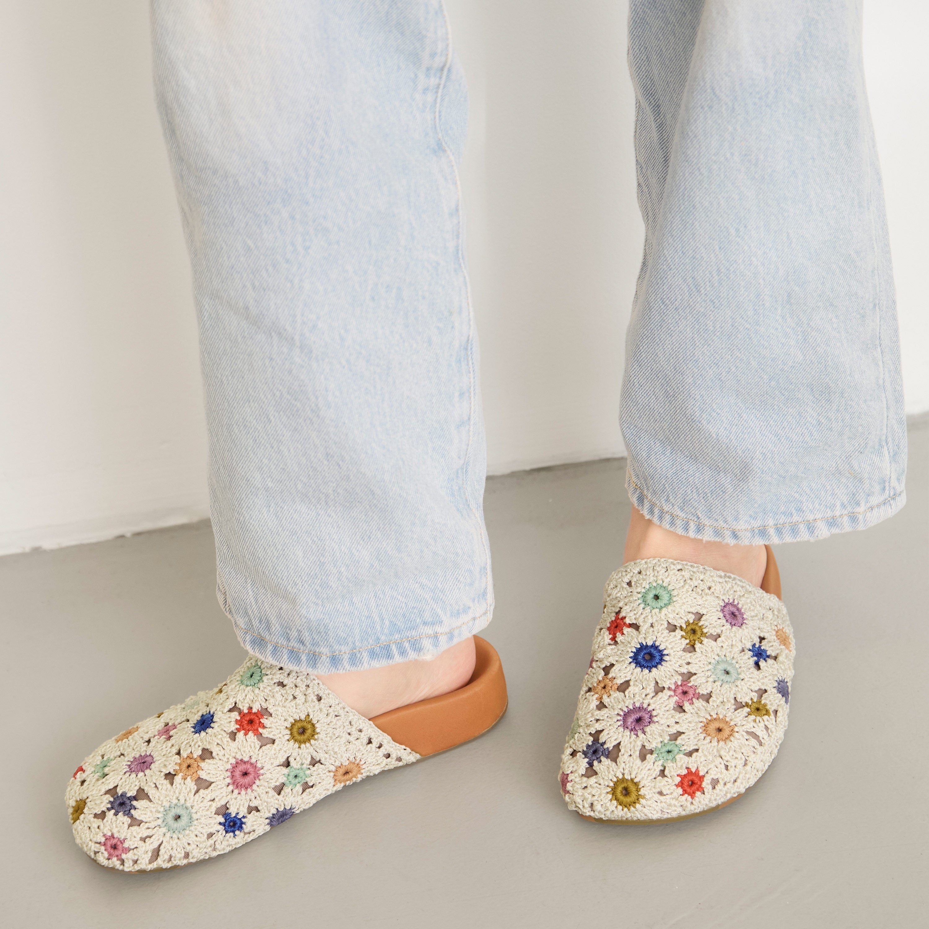 Bolinas Crochet Clogs for Women - Comfortable Handmade Summer Slippers with Arch Support - Perfect for Beach, Home, and Casual Outings