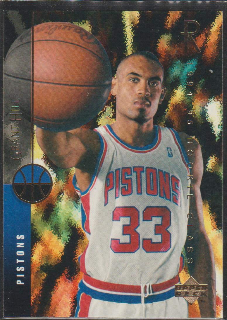1994-95 Upper Deck Grant Hill Rookie Card #157 - Detroit Pistons NBA Collectible for Fans & Investors - Perfect for Sports Memorabilia Displays & Trading