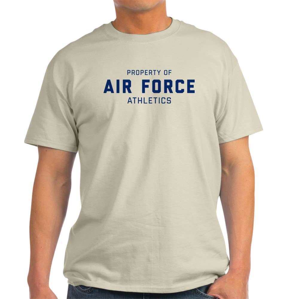 U.S. Air Force Property of Air Cotton T-Shirt - Military Apparel & Patriotic Tee for Veterans, Active Duty & Supporters - Perfect for Everyday Wear, Military Events & Showing Patriotism