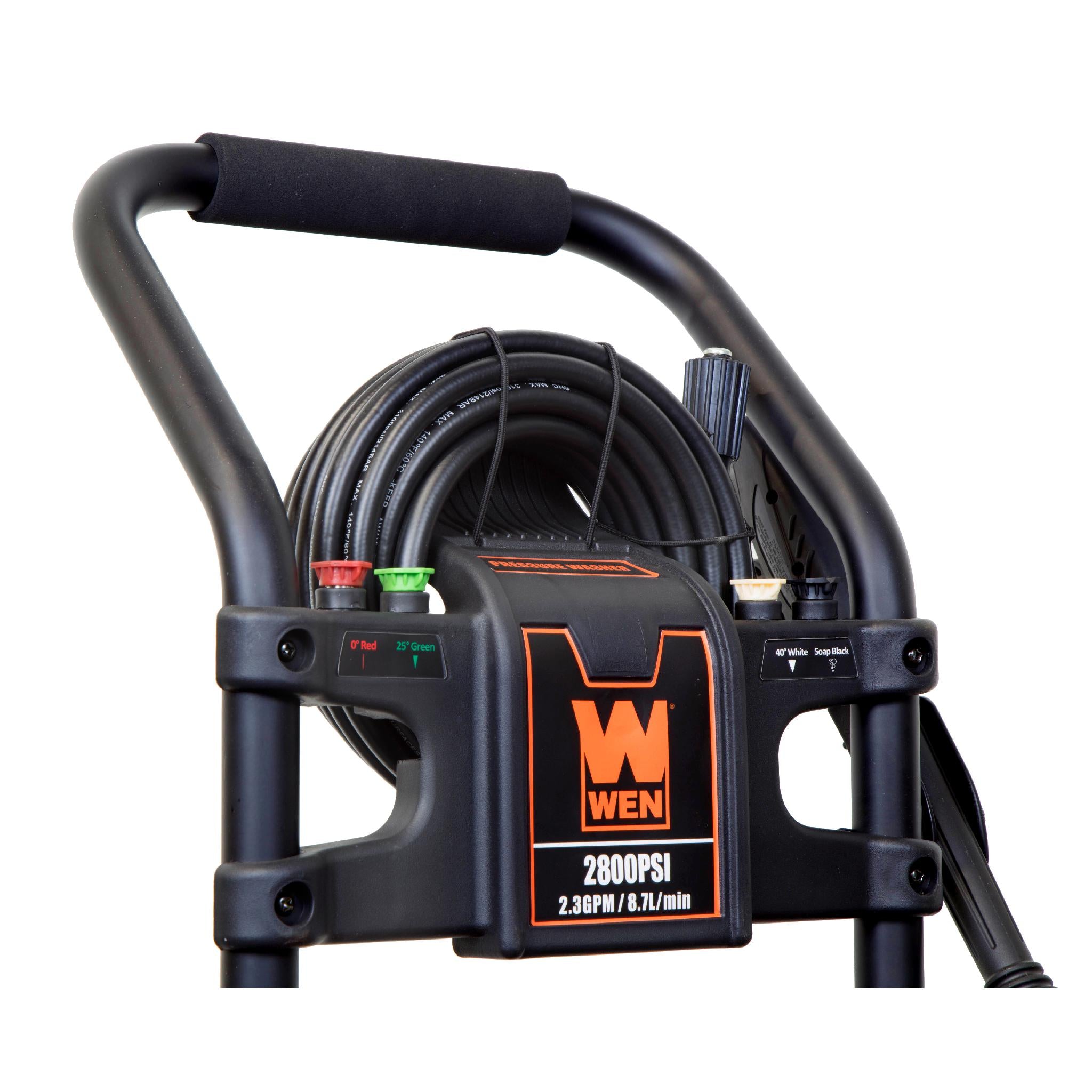 WEN PW2800 2800 PSI Gas Pressure Washer - CARB Compliant Heavy Duty Power Cleaner for Driveway, Deck, Fence & Outdoor Cleaning