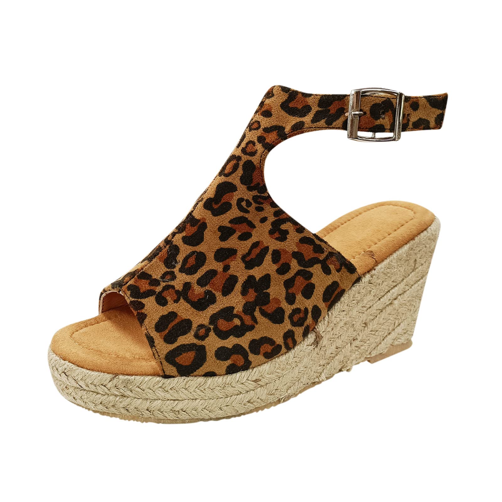 Women's Chunky Strappy Nude Sandals Size 8.5 | Fashion Roman Strap Casual Sandals for Everyday Wear | Perfect for Summer Outfits, Beach Vacations & Date Nights