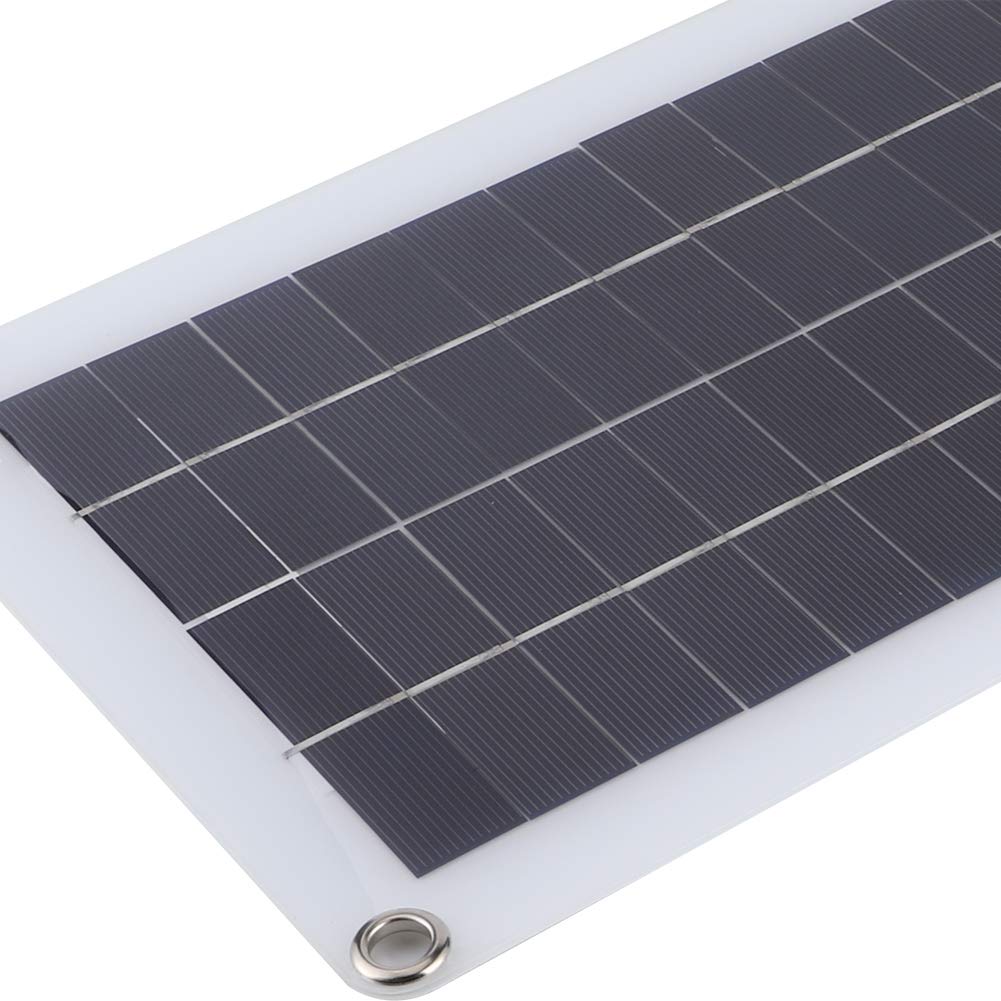 20W 18V Solar Panel Charger for Camping, Hiking, Cycling & Mountaineering - Portable Solar Power Supply for Outdoor Adventures & Emergency Power Backup