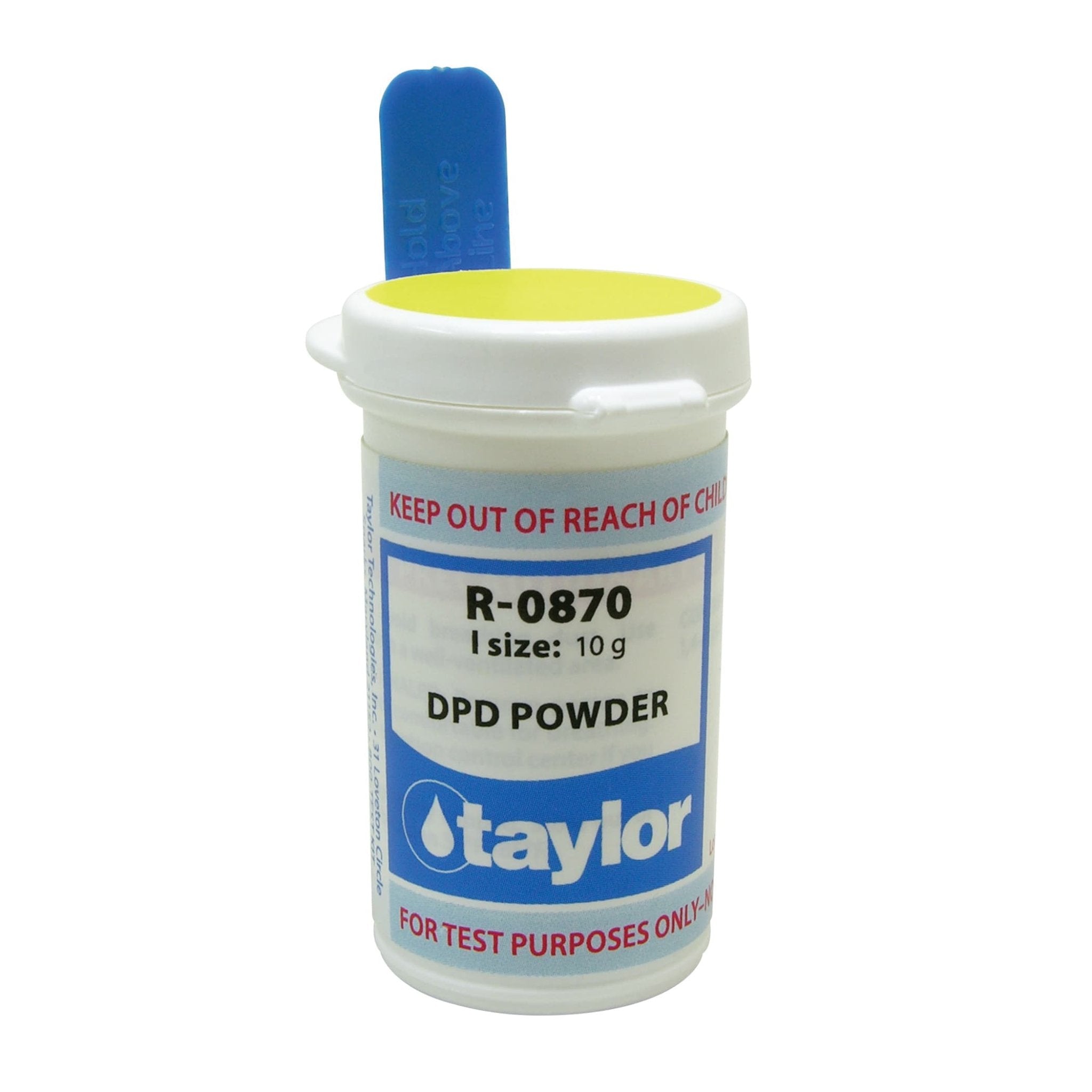 Taylor DPD Powder Reagent 10g (12-Pack) | R 0870 I 12 | Water Testing for Pools & Spas