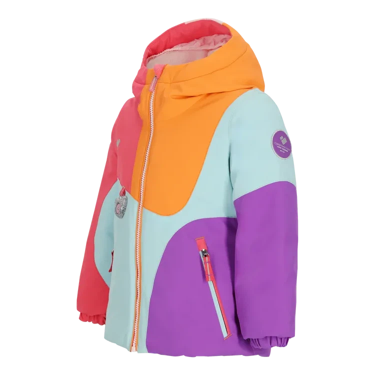 Obermeyer Junior Livia Jacket 2025 - Waterproof Winter Coat for Girls, Insulated Snow Jacket with Hood - Perfect for Skiing, Snowboarding & Cold Weather Activities