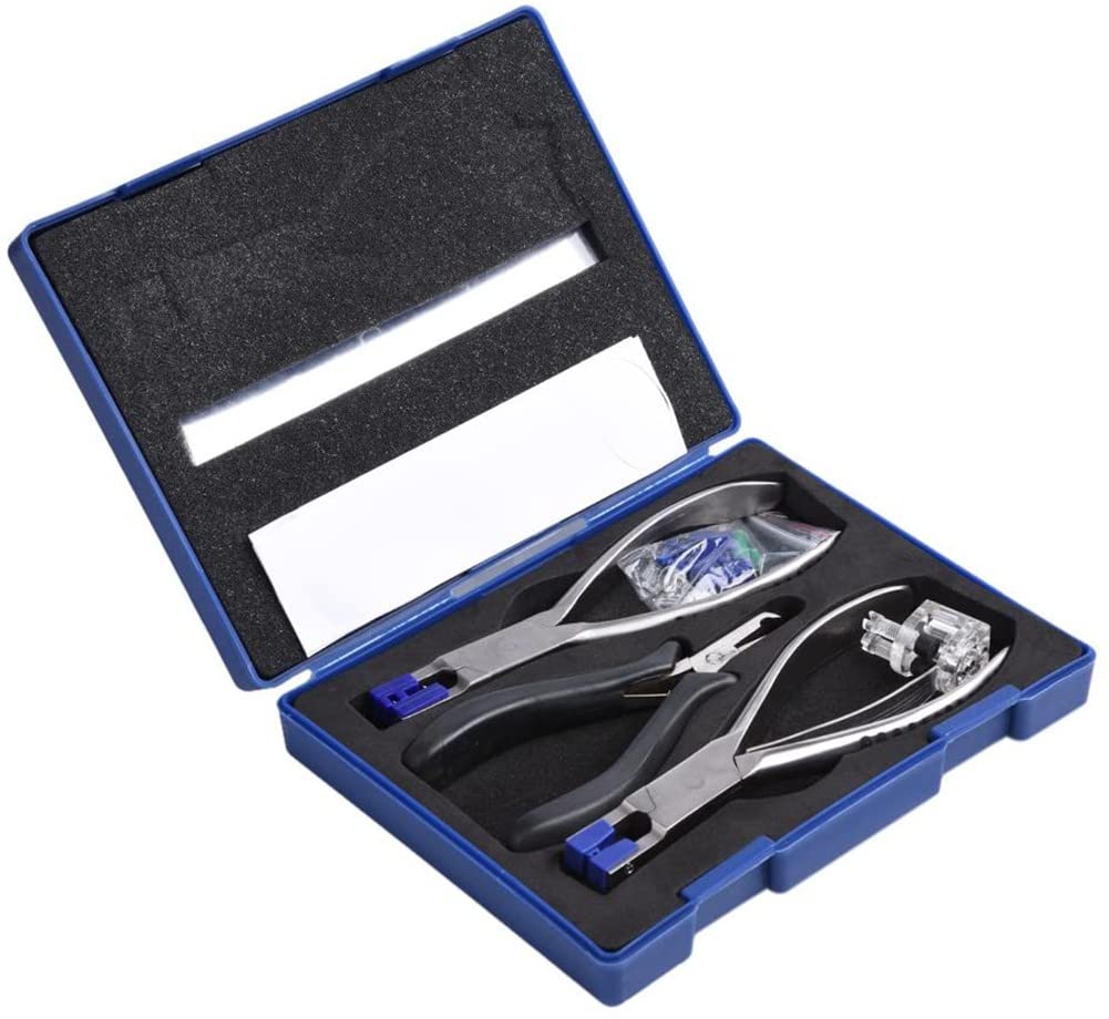Professional Eyeglass Repair Kit - Glasses Pliers Set with Storage Box for Rimless Frame Disassembly & Repair | Perfect for Home, Office, and Optical Shop Use
