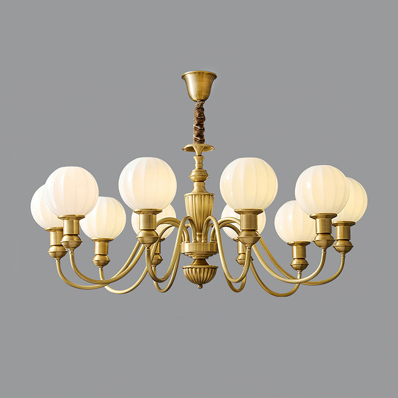 Endon Alton Chandelier - Elegant Crystal Ceiling Light Fixture for Dining Room, Living Room & Bedroom | Modern Luxury Lighting for Home Decor