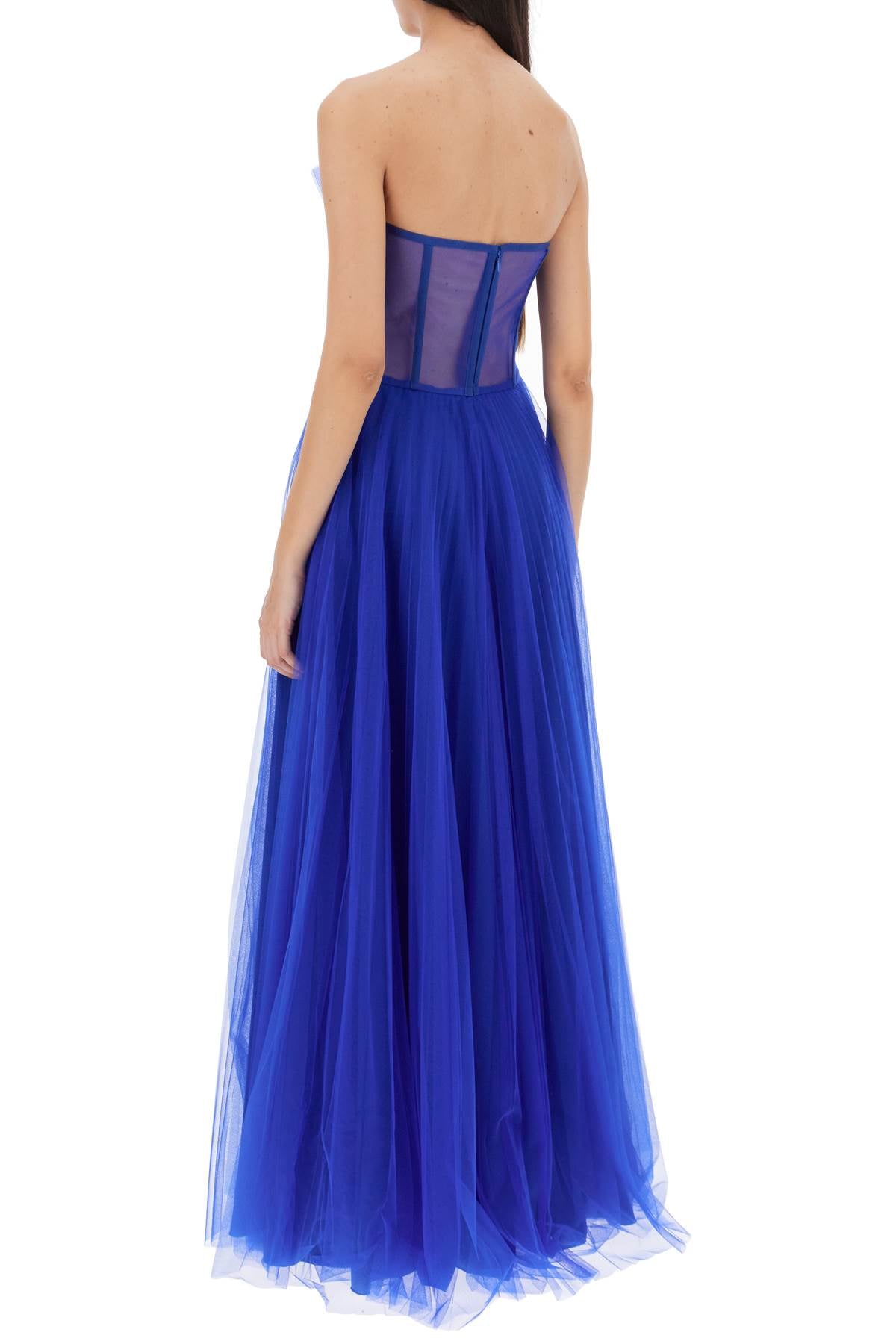 1913 Long Bustier Dress for Women - Elegant Corset Style Evening Gown for Prom, Wedding & Special Occasions