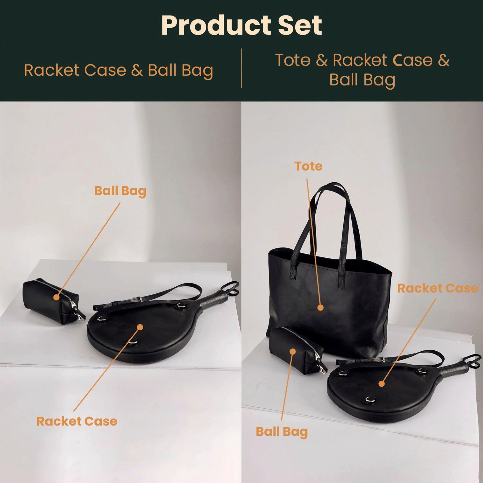 Premium Paddle Bag with Racket Holder - Waterproof Tennis & Pickleball Paddle Case for Storage & Travel - Perfect for Court, Gym & Outdoor Sports
