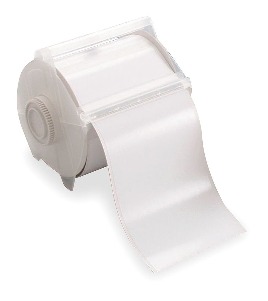 Brady High Adhesion White Vinyl Label Tape (113109) - 4